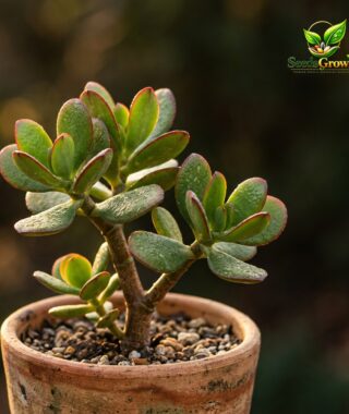 Jade Plant Live – Crassula Ovata Compact Succulent Houseplant