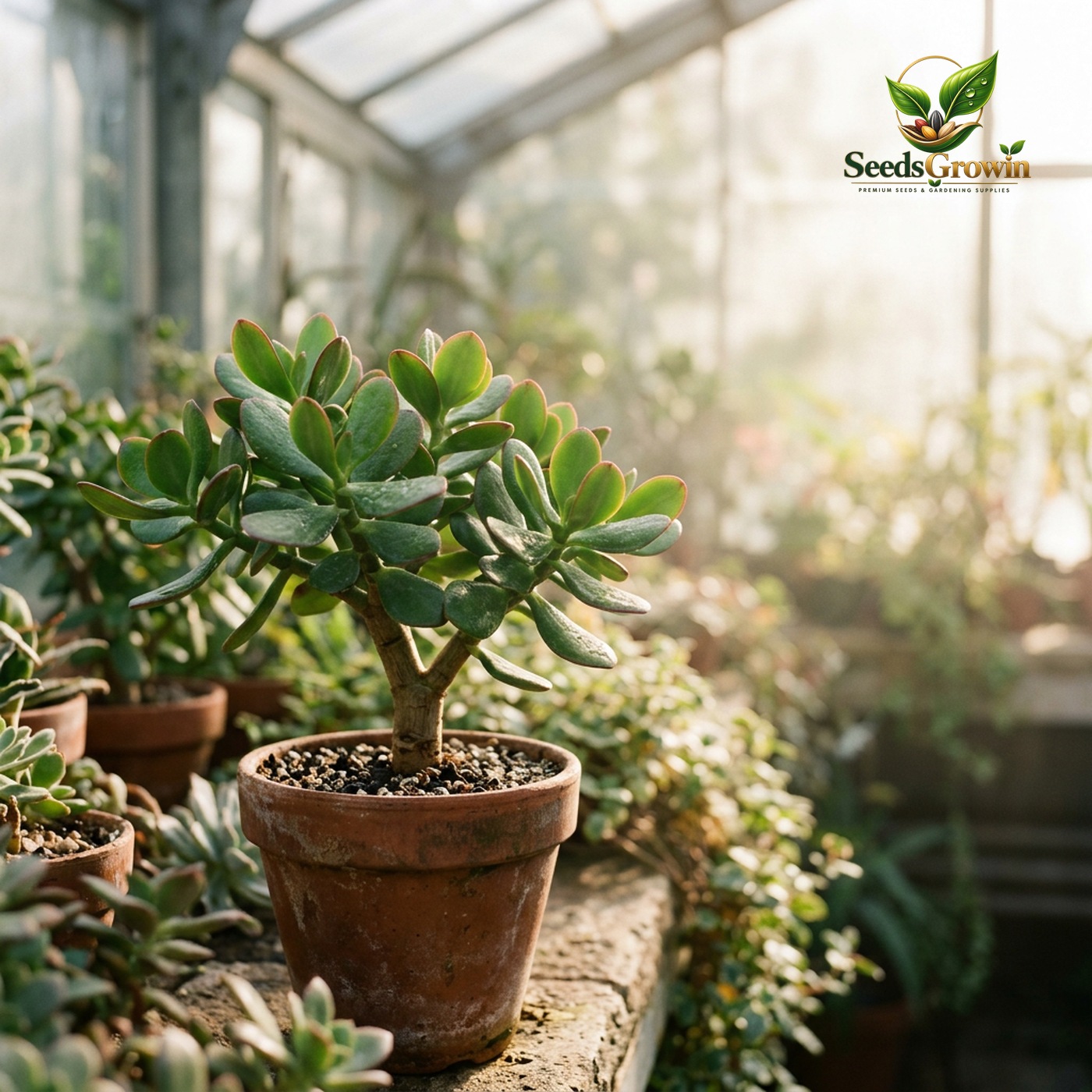 Jade Plant Live – potted plant