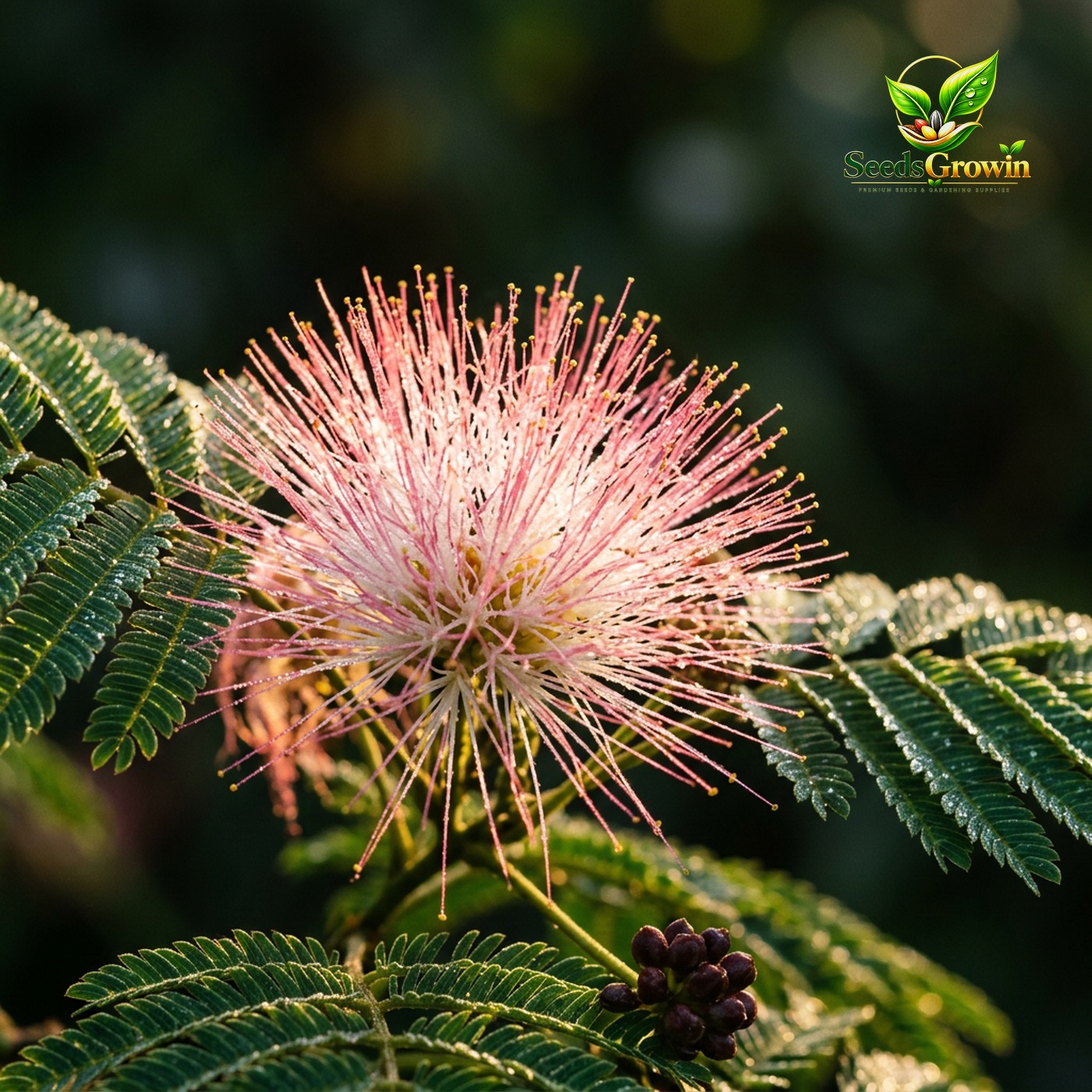 Mimosa Silk Tree Seeds – Albizia Julibrissin Pink Flowering Tree