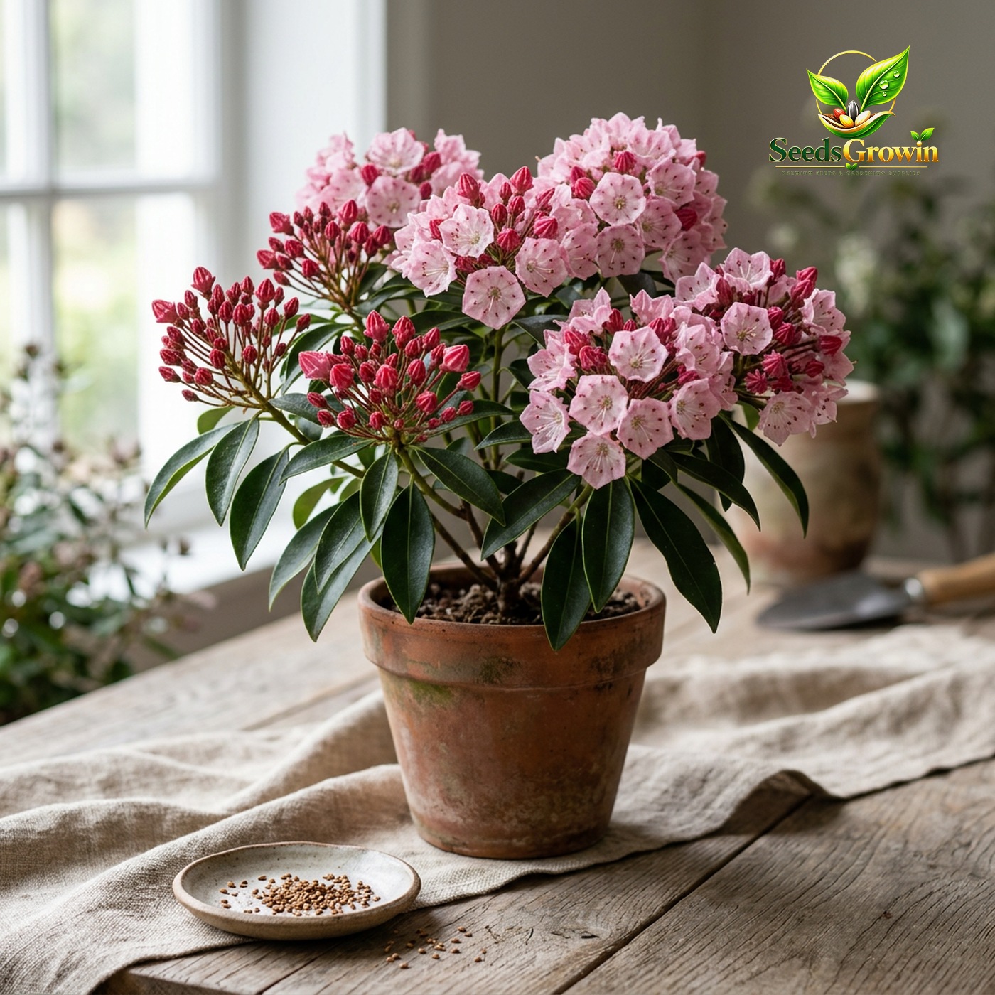 Mountain Laurel Seeds – Kalmia Latifolia White Pink Red Shrub - photo 3
