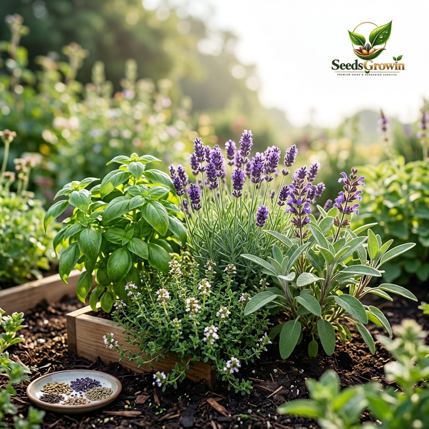 Herb Seeds Variety Pack – Heirloom Kitchen Garden Gift - photo 2