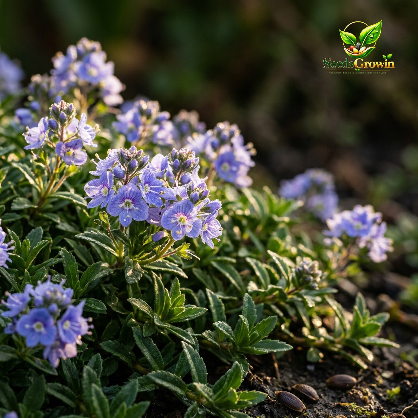 051-Creeping-Veronica-Speedwell-Seeds-Ground-Cover-Perennial-Blue-Flower-Deer-Resistant-Plant product image