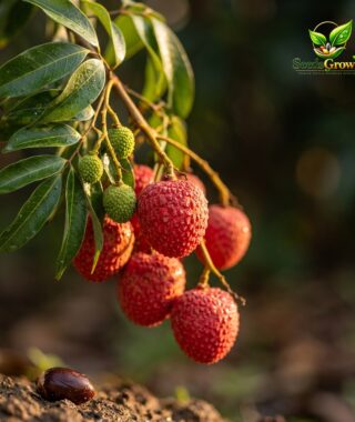052-Lychee-Seeds-Tropical-Fruit-Tree-Litchi-Chinensis-Exotic-Home-Garden-Plant product image
