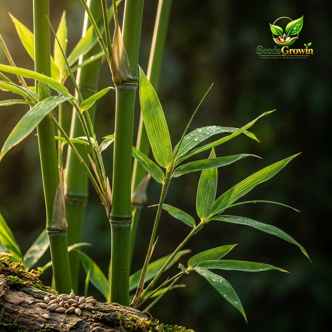 054-Green-Bamboo-Seeds-Fast-Growing-Giant-Ornamental-Plant-Privacy-Garden-Tropical-Landscape product image