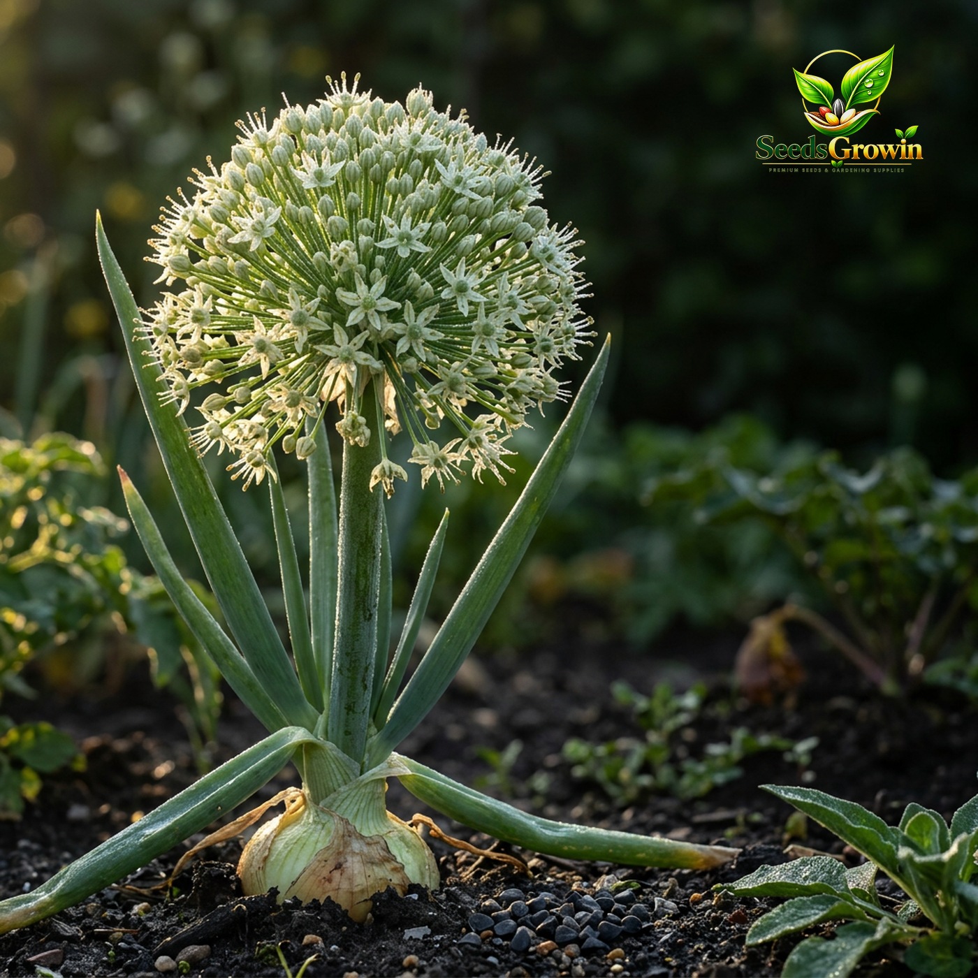 057-Yellow-Sweet-Spanish-Onion-Seeds-Heirloom-Vegetable-Garden-Variety product image