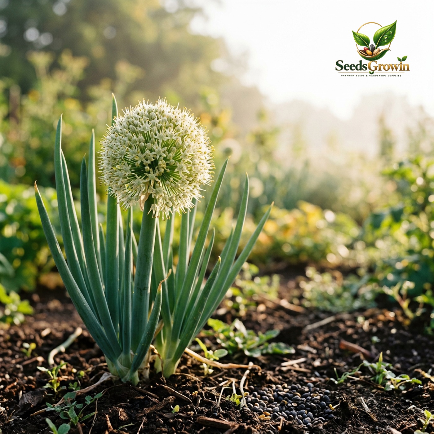 Yellow Sweet Spanish Onion Seeds – Heirloom Vegetable Garden - photo 2