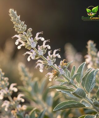 068-White-Sage-Seeds-20-750-Organic-Salvia-Apiana-Rare-Perennial-Herb-Plant-Outdoor-Garden product image
