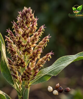 069-Sorghum-Seeds-Drought-Resistant-Annual-Crop-Garden-Cultivation-150-PCS product image