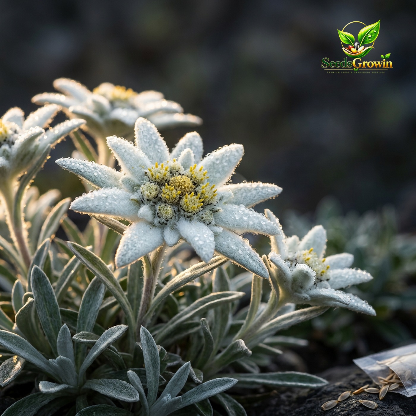 090-Edelweiss-Seeds-100-White-Perennial-Flower-Drought-Tolerant-Ground-Cover-guide-1 product image