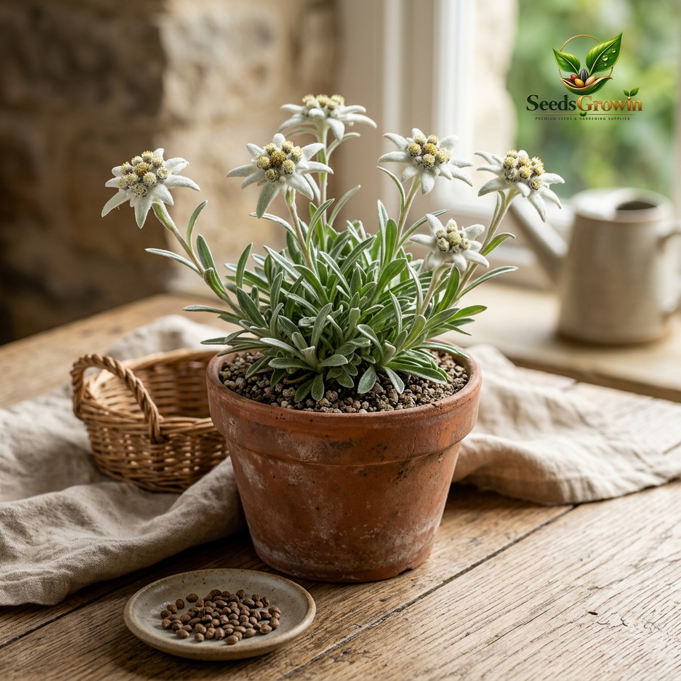 Edelweiss Seeds – White Perennial Ground Cover - photo 3