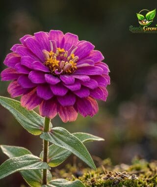 096-Purple-Prince-Zinnia-Seeds-100-Rich-Purple-Blooms-Non-GMO-Heirloom-Cut-Flower product image