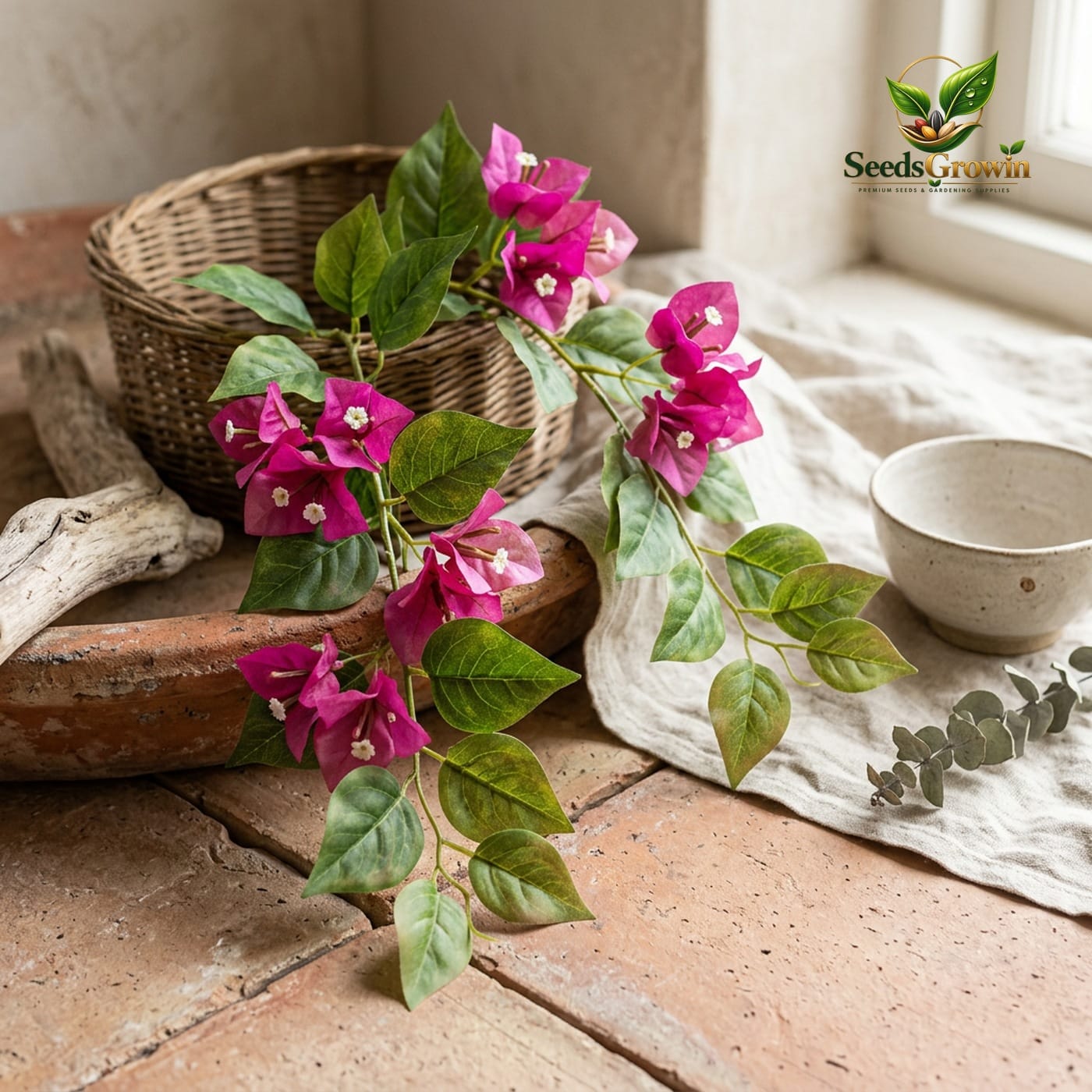 Bougainvillea Flowers – 2 Piece Floral Collection - Image 3