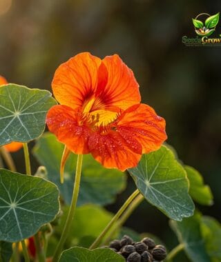 103-Climbing-Nasturtium-Seeds-100-Vibrant-Edible-Flowers-Easy-Heirloom-Annual-guide-1 product image