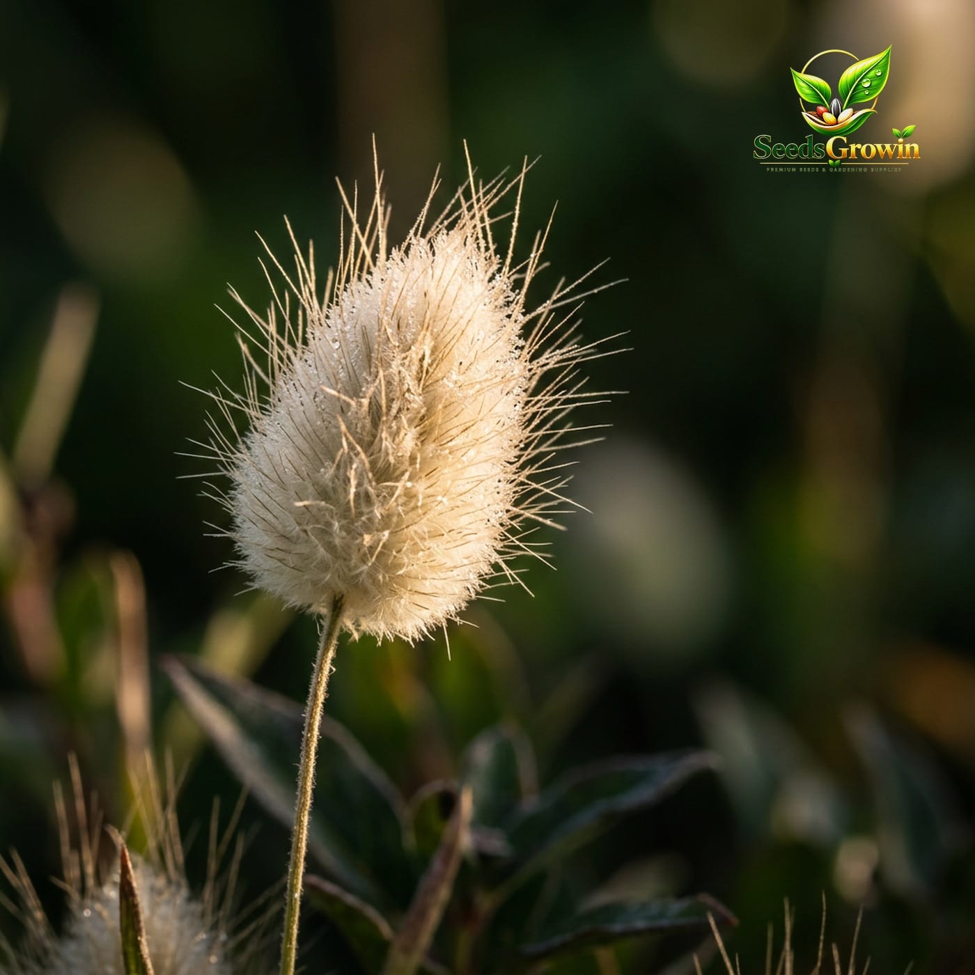 Rabbit Tail Grass Seeds – Fluffy Ornamental Grass for Dried Arrangements product photo for gardening and home growing