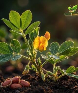 Tennessee Red Peanut Seeds Arachis Hypogaea Heirloom Non GMO Legume Crop Growing product photo for gardening and home growing
