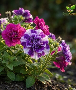 Double Petunia Seeds Mixed Ipomoea Variety Heirloom Annual Colorful Outdoor Growing product photo for gardening and home growing
