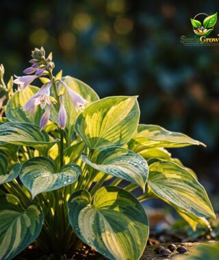Rainbow Hosta Seeds – Heart-Shaped Foliage Perennial Garden Plant product photo for gardening and home growing