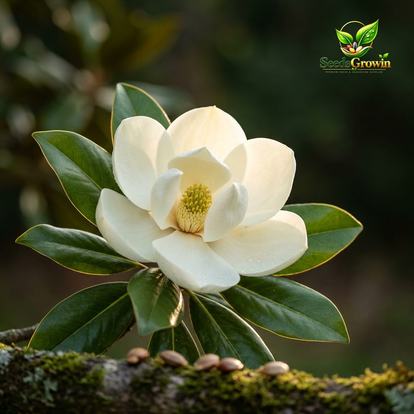 Fragrant Magnolia Flower Seeds product photo for gardening and home growing