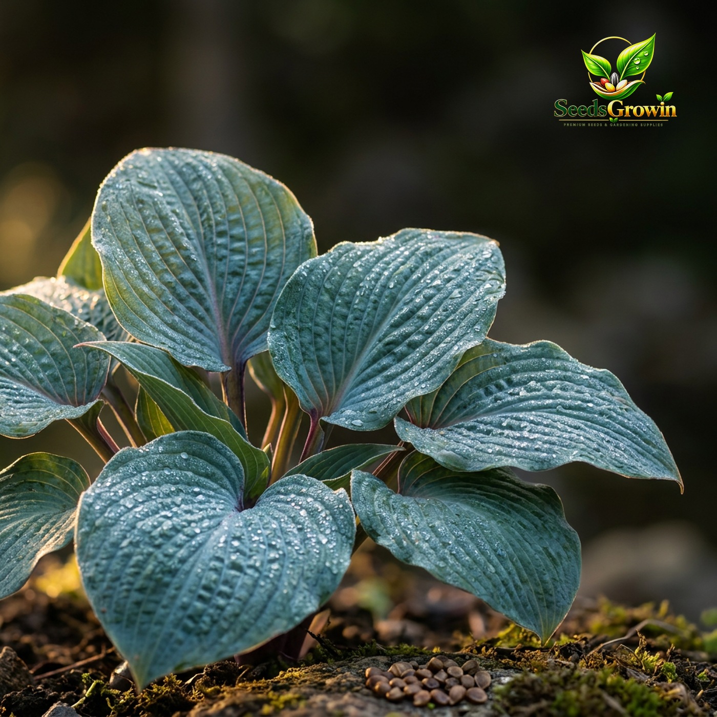 200+ Red Blue Hosta Seeds product photo for gardening and home growing